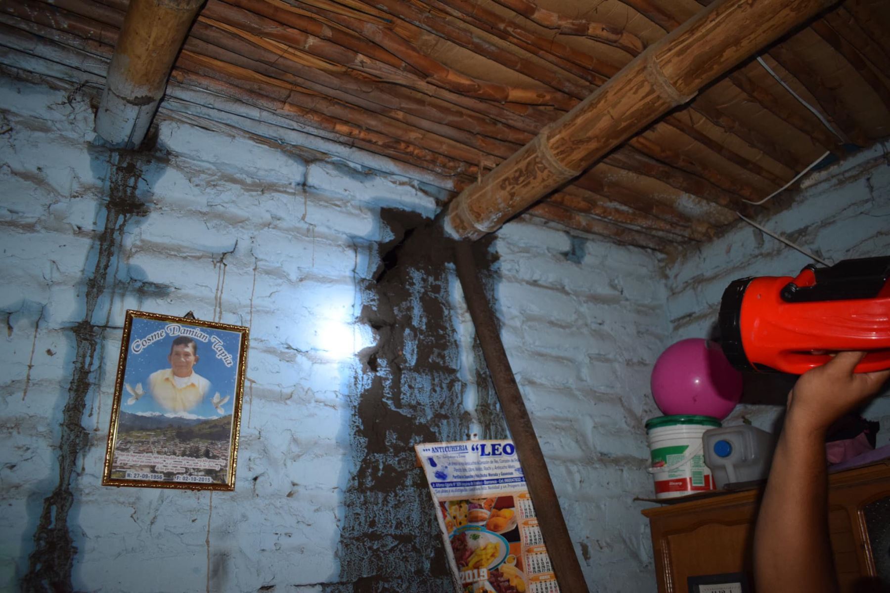 Lluvia torrencial en Barranca debilitó estructuras de al menos 1,000 viviendas