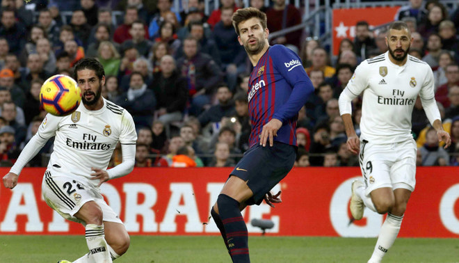Real Madrid y Barcelona se enfrentarán en las semifinales de la Copa del Rey