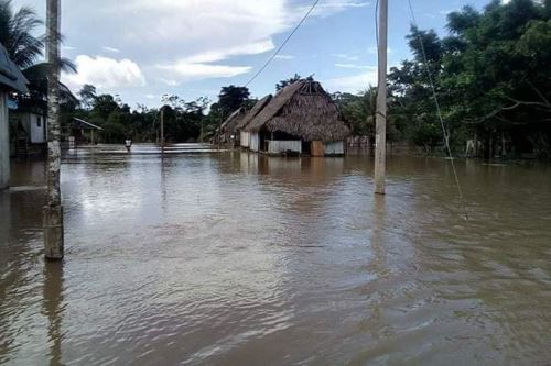 San Martín: Alertan por el incremento del nivel del río Huallaga