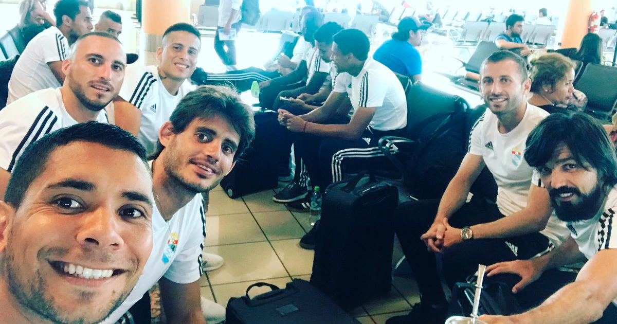 Cristal viajó a Chile pensando en el debut de la Libertadores