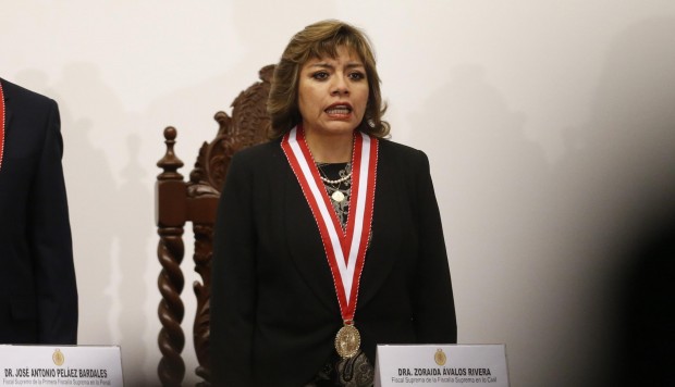 Zoraida Ávalos jura como Fiscal de la Nación