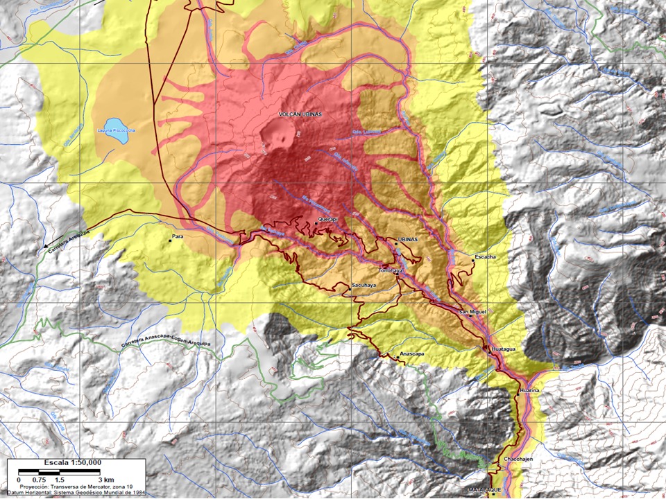 PerúSAT-1: Alerta sobre volcán Ubinas