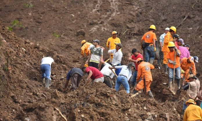 Colombia: 19 muertos por deslizamiento de tierra producido por lluvias