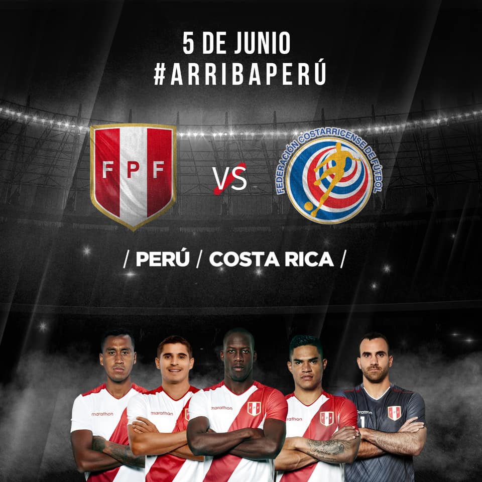 Selección peruana confirma amistoso ante Costa Rica previo a la Copa América