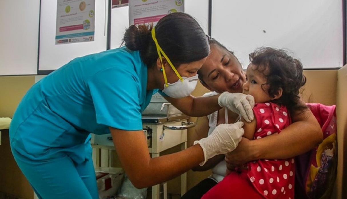 Minsa recomienda vacunar contra el sarampión a los niños menores de cinco
