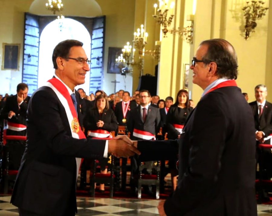 Ceremonia religiosa inicia la celebración por los 198 años de Independencia del Perú.