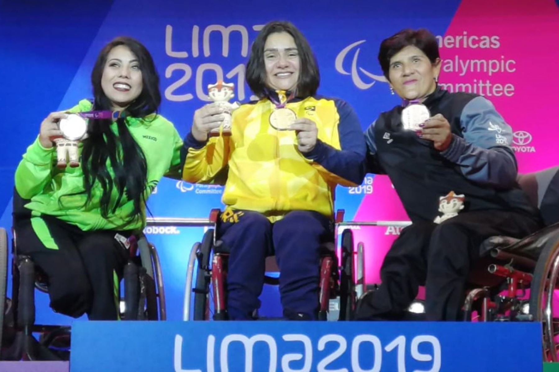 Peruana obtiene bronce en parapowerlifting