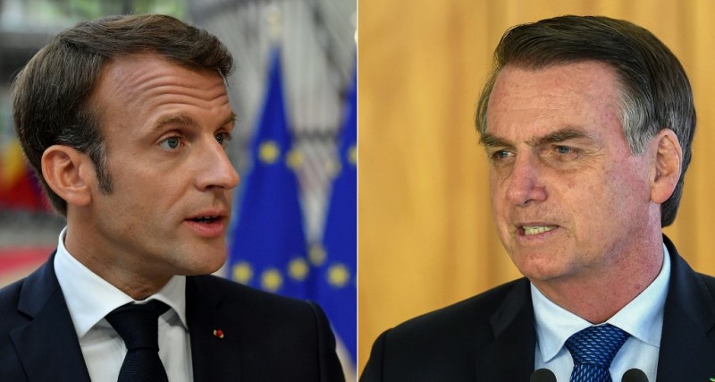 Gobierno de Bolsonaro no desea que Macron intervenga en emergencia natural