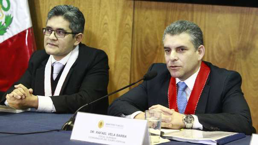 Los fiscales ;José Domingo Pérez y Rafael Vela , miembros del Equipo Especial “Lava Jato”, “rompieron palitos” con el presidente Martín Vizcarra.