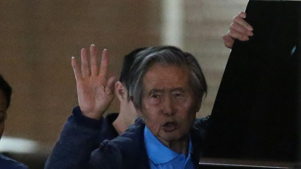 Presentan un recurso en favor de Alberto Fujimori