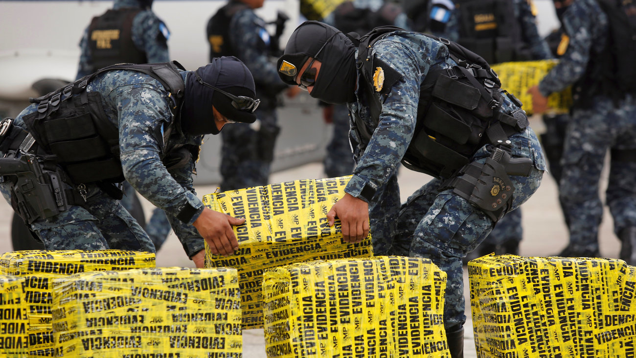 Guatemala admitió que el país se ha convertido en productor de cocaína