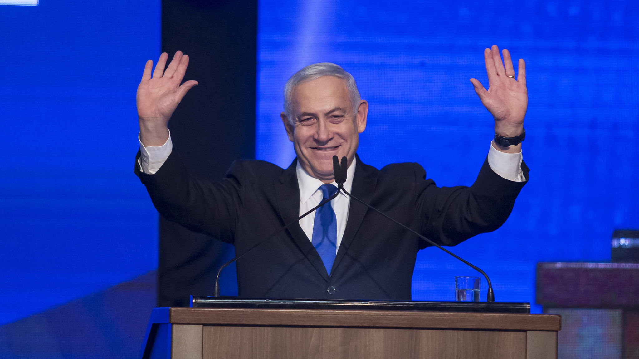 Netanyahu en empate técnico con Gantz