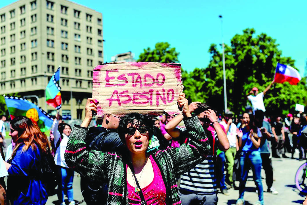 Chile: Violentos enfrentamientos por una nueva Constitución