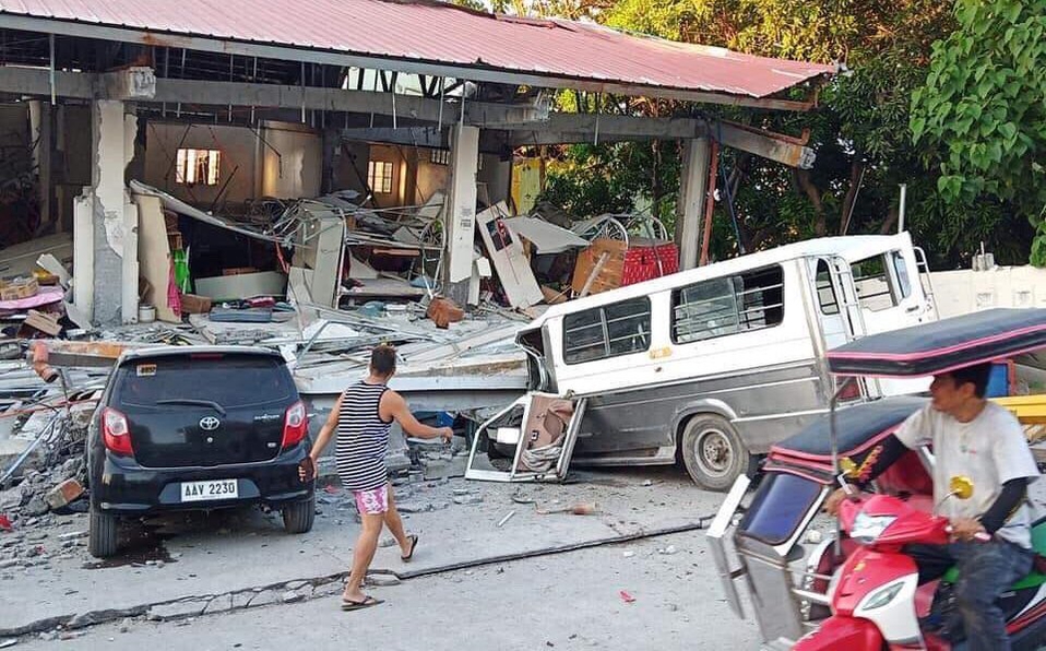 Terremoto de 6.4 deja una niña muerta en Filipinas