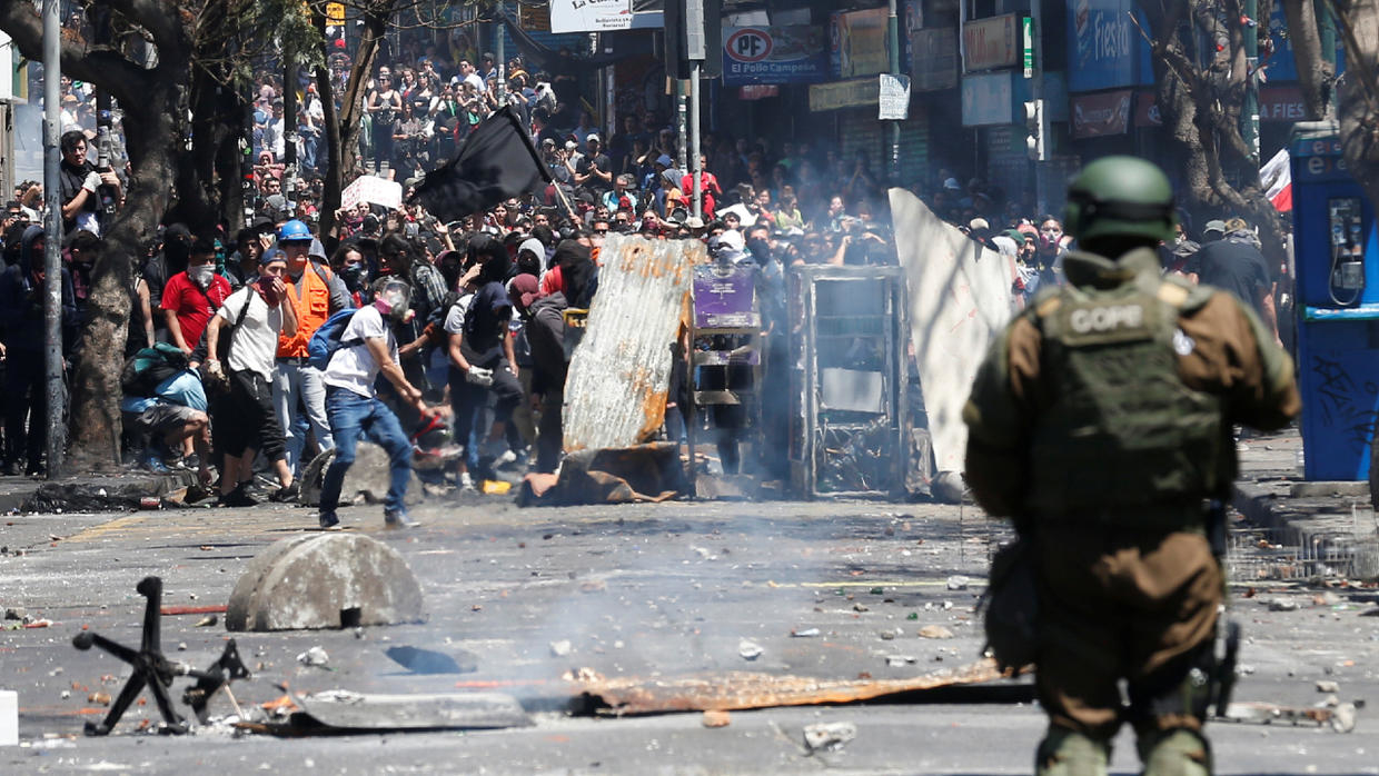 Fiscalía chilena: muertos en 14 días de violencia llegan a 23
