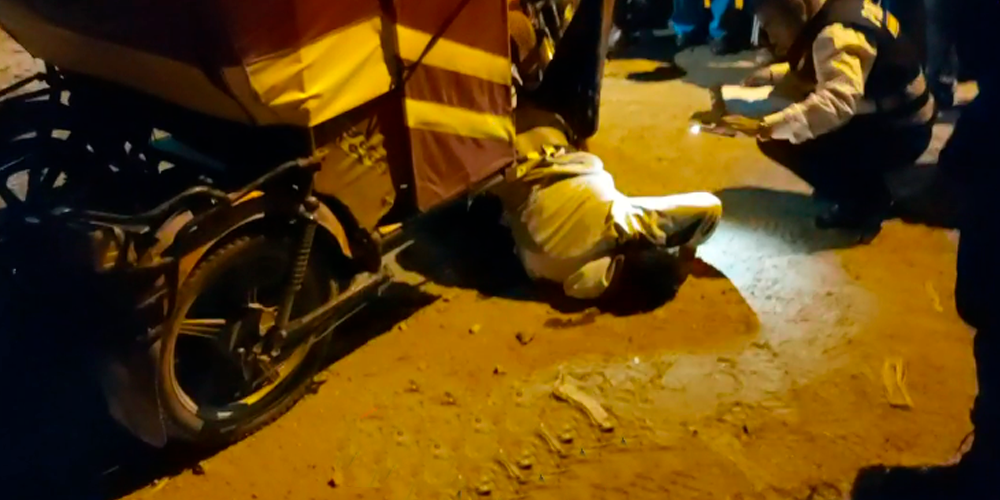 Mototaxista muere de cuatro  balazos en, La Libertad
