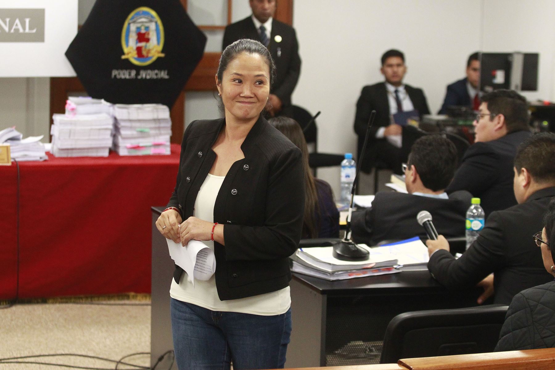 TC anula prisión preventiva y Keiko Fujimori recupera su libertad