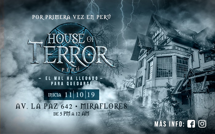  Lima vive experiencia cinematográfica  virtual con el «House of terror Perú”