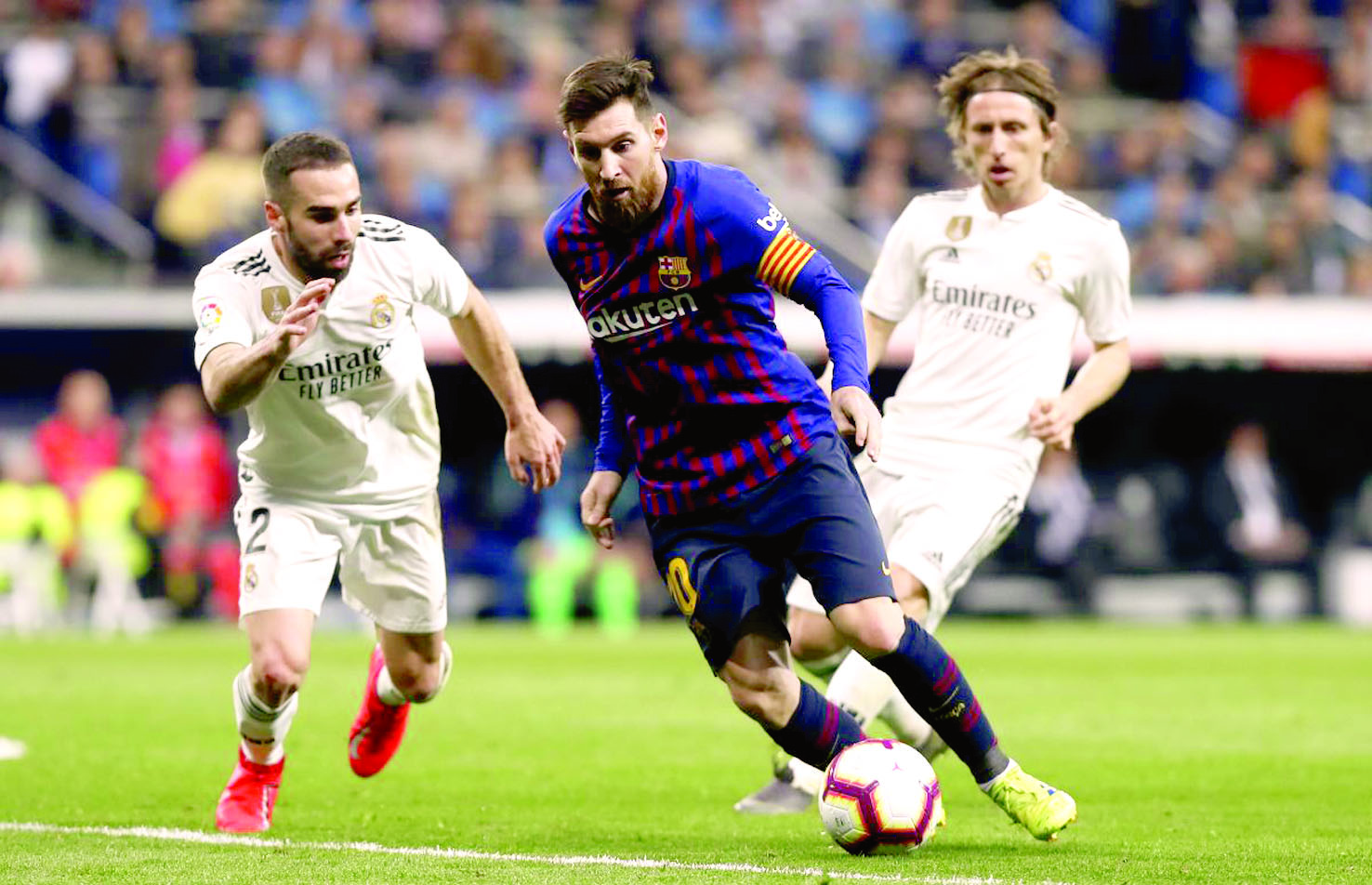 Real Madrid y Barcelona pelean por la punta