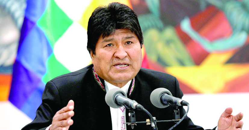 Áñez anuncia orden de captura contra Evo Morales