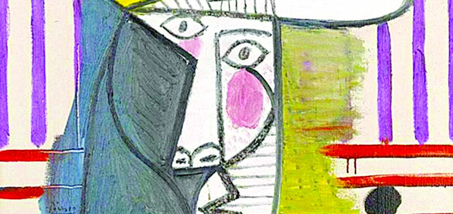 Rasgan pintura de Pablo Picasso en Inglaterra