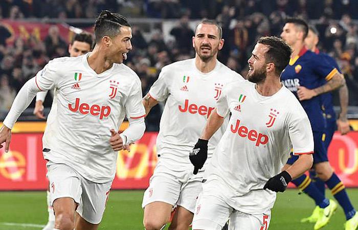 Juventus domina la Serie A tras ganar 1-2 ante Roma