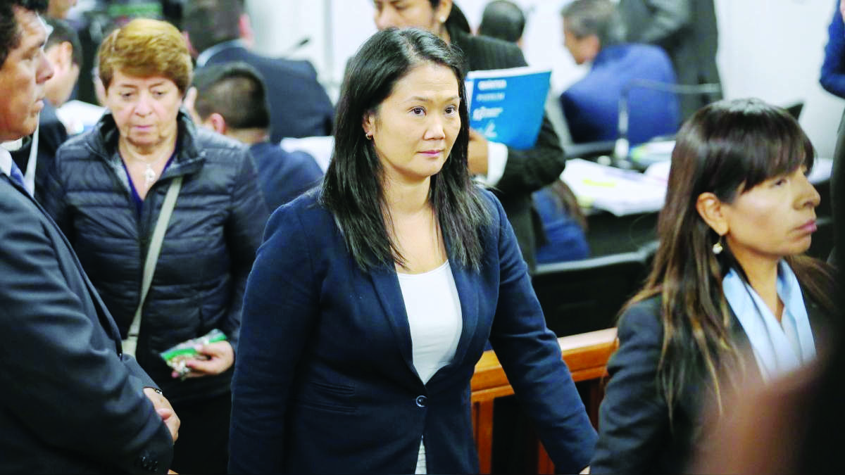 Situación de Keiko Fujimori se definirá a más tardar el 11 de enero.