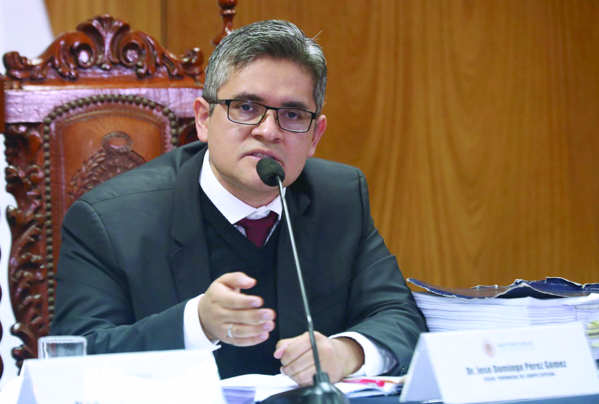 José Domingo Pérez pide más investigación contra Sepúlveda