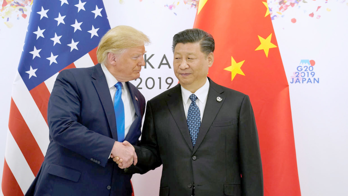 Trump y China ponen  fin a guerra comercial