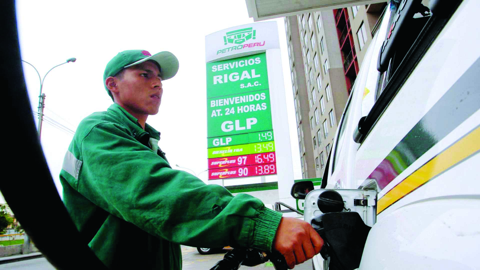 Petroperú subió precios entre  0,9% y 2,8% por GLP