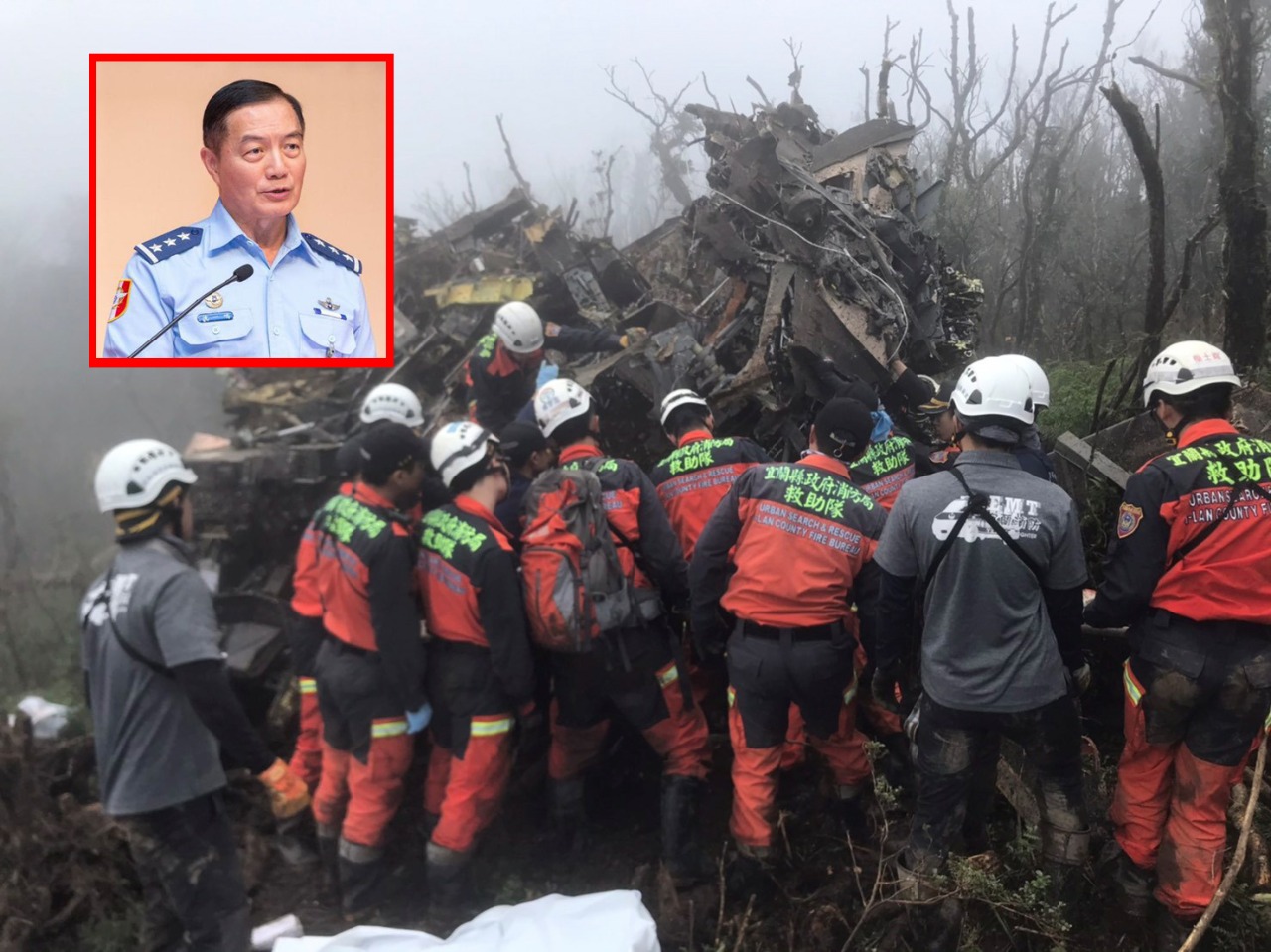 Jefe del Estado Mayor taiwanés fallece en accidente aéreo