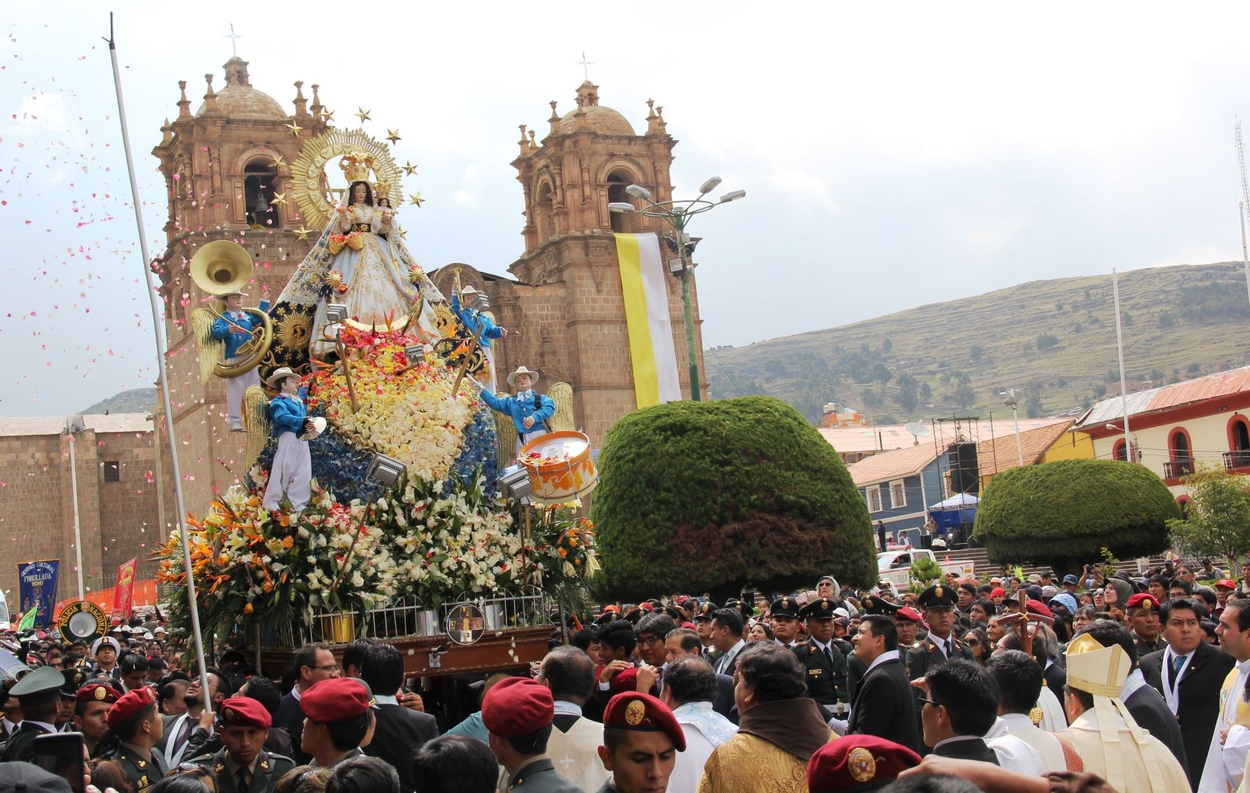Inauguran Festividad de la Virgen de la Candelaria