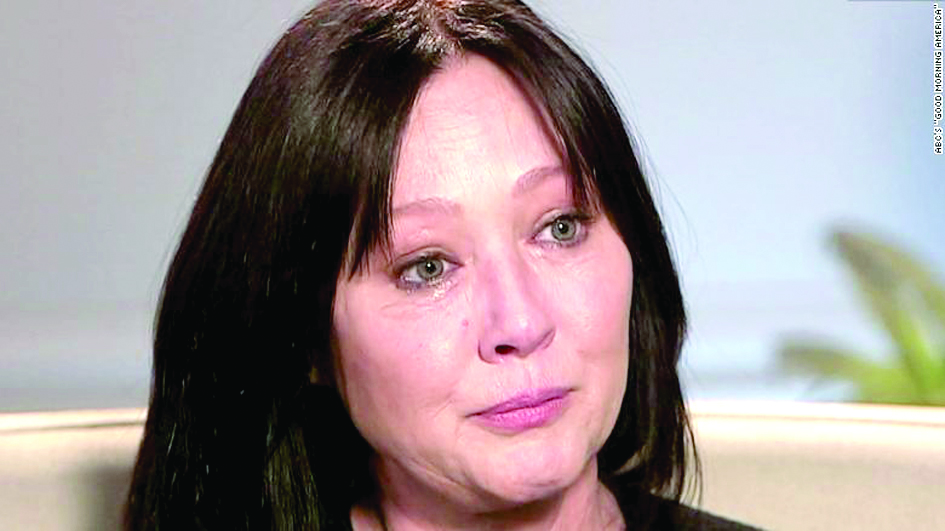 Shannen Doherty revela padecer de cáncer en fase cuatro