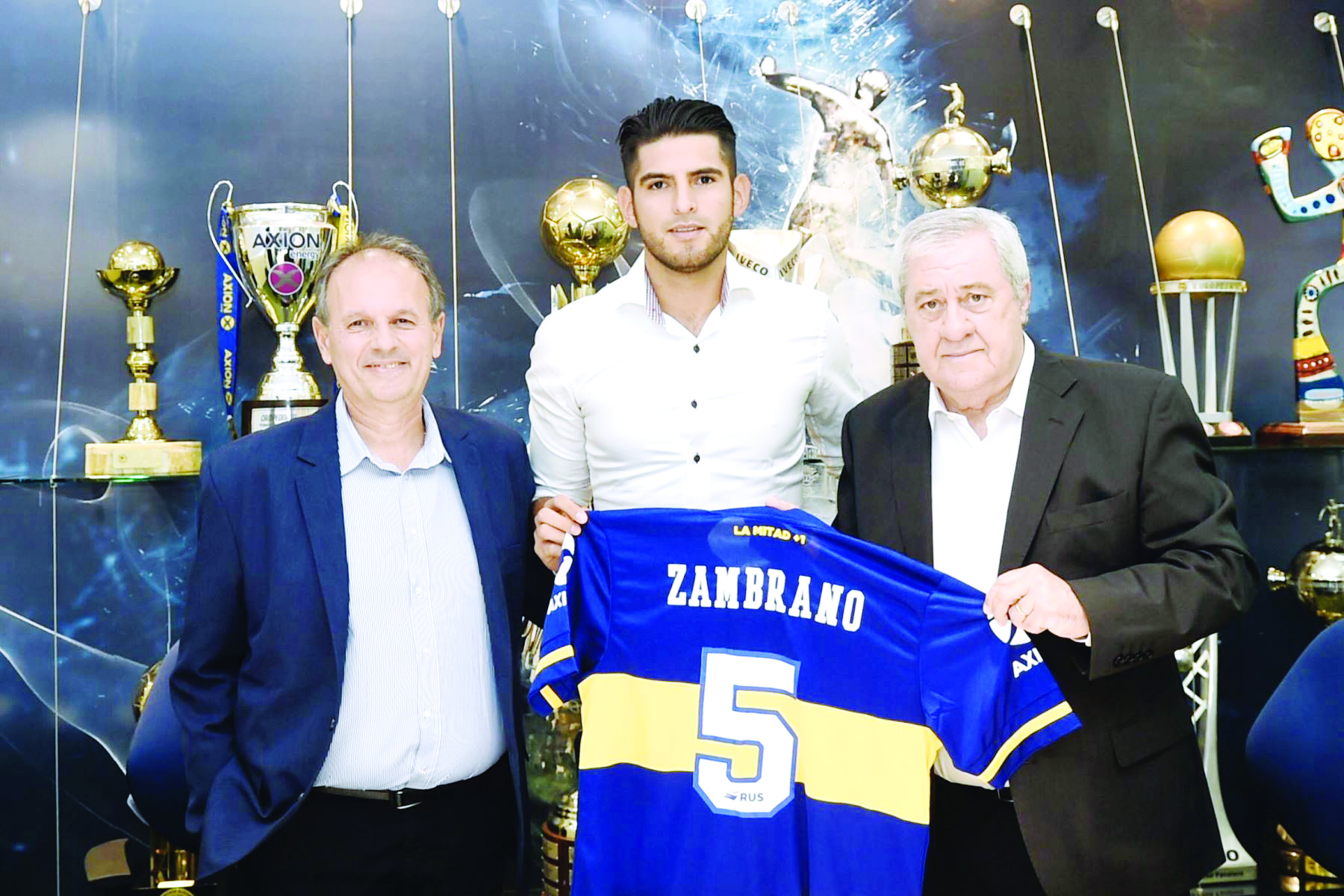Carlos Zambrano fue presentado oficialmente en el Boca Juniors