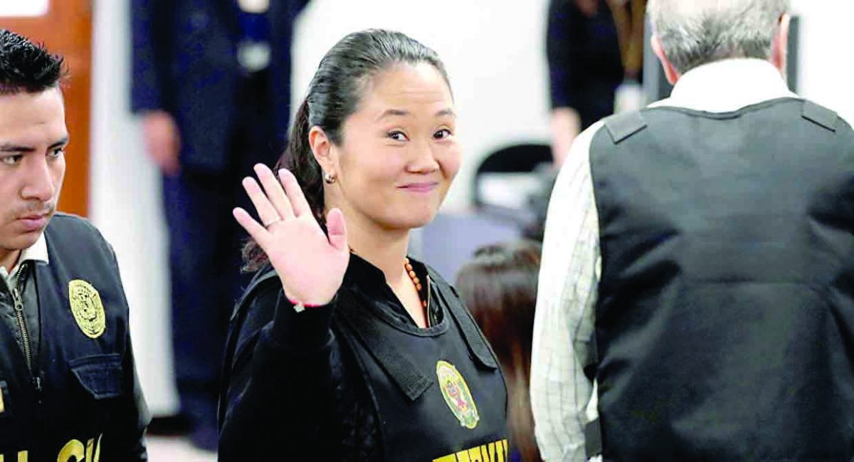 Juez evaluará excarcelación de Keiko Fujimori