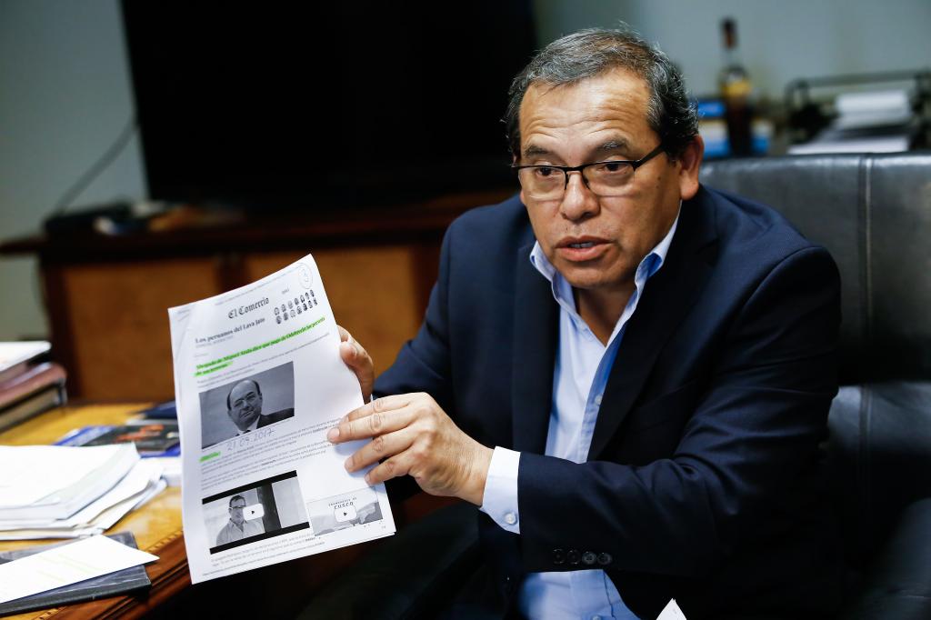 Ricardo Pinedo: El fiscal Domingo Pérez miente