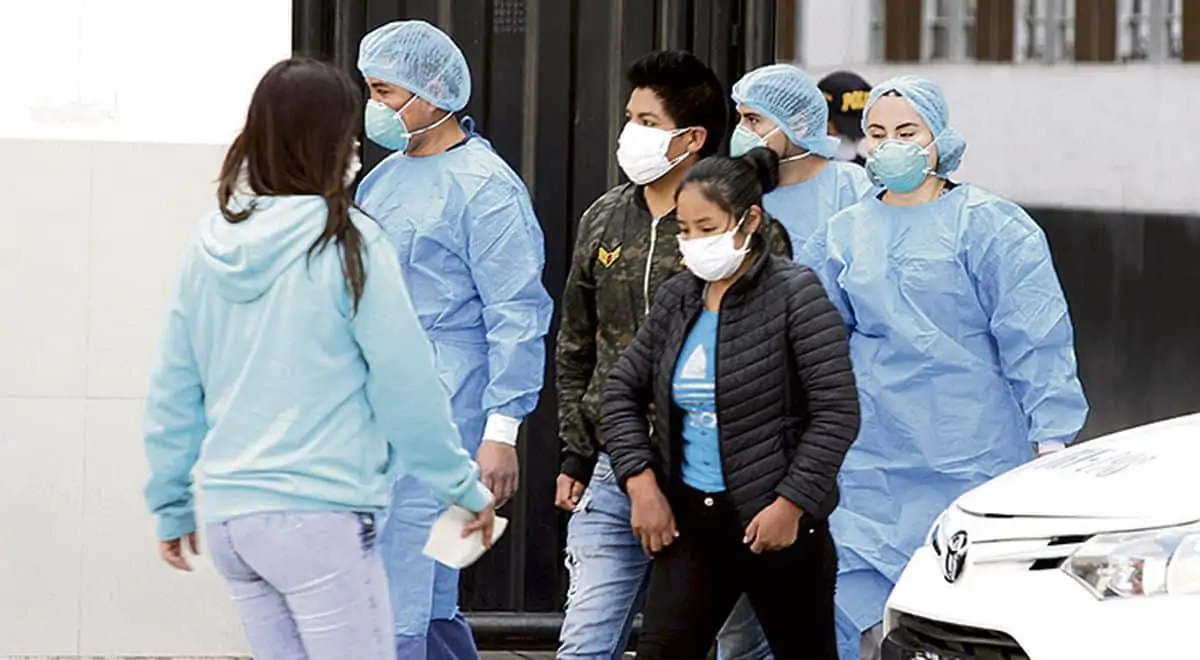 Un hombre de 46 años y una mujer de 38 fueron diagnosticados con Covid-19.
