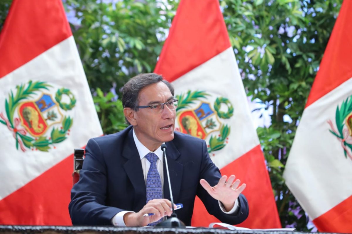 Presidente Martín Vizcarra brindará conferencia este medio día