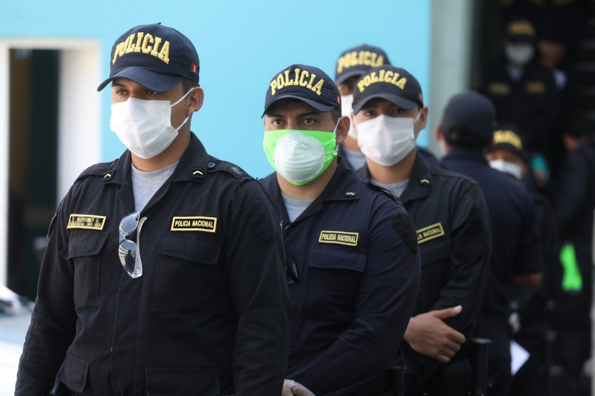 9 Policías muertos por coronavirus y más de 1,200 infectados