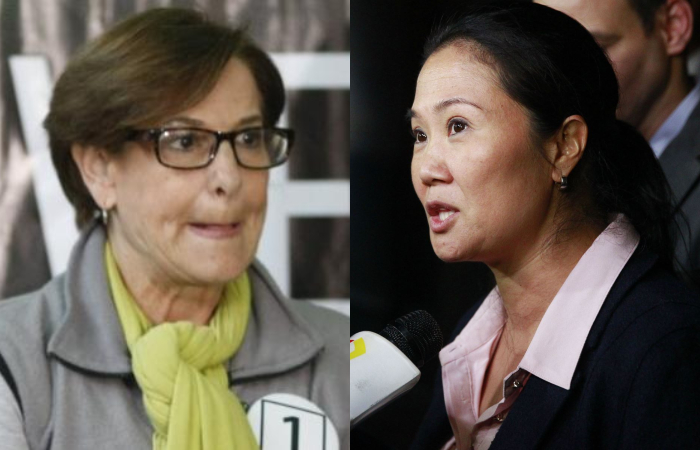 Keiko Fujimori pide liberación inmediata de Villarán por riesgo a contagio