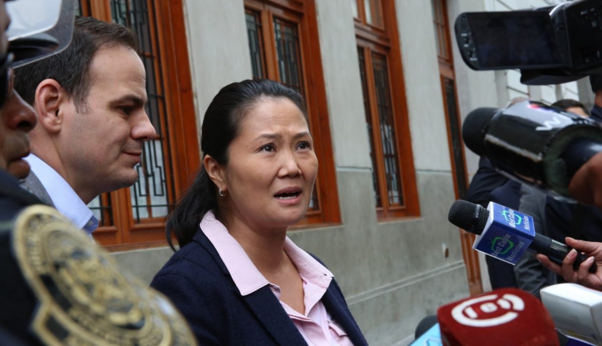 Fiscal cita a defensa de Keiko Fujimori por el caso Odebrecht