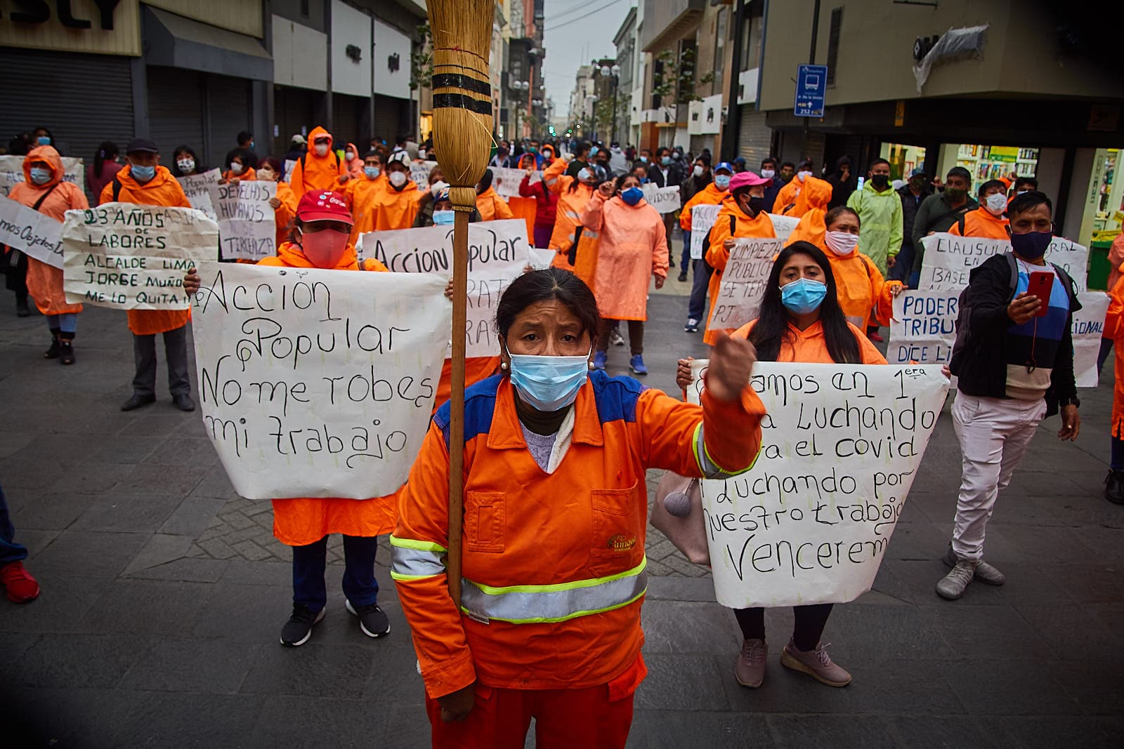 Carnecitas (10/07/2020) Trabajadores de limpieza pública