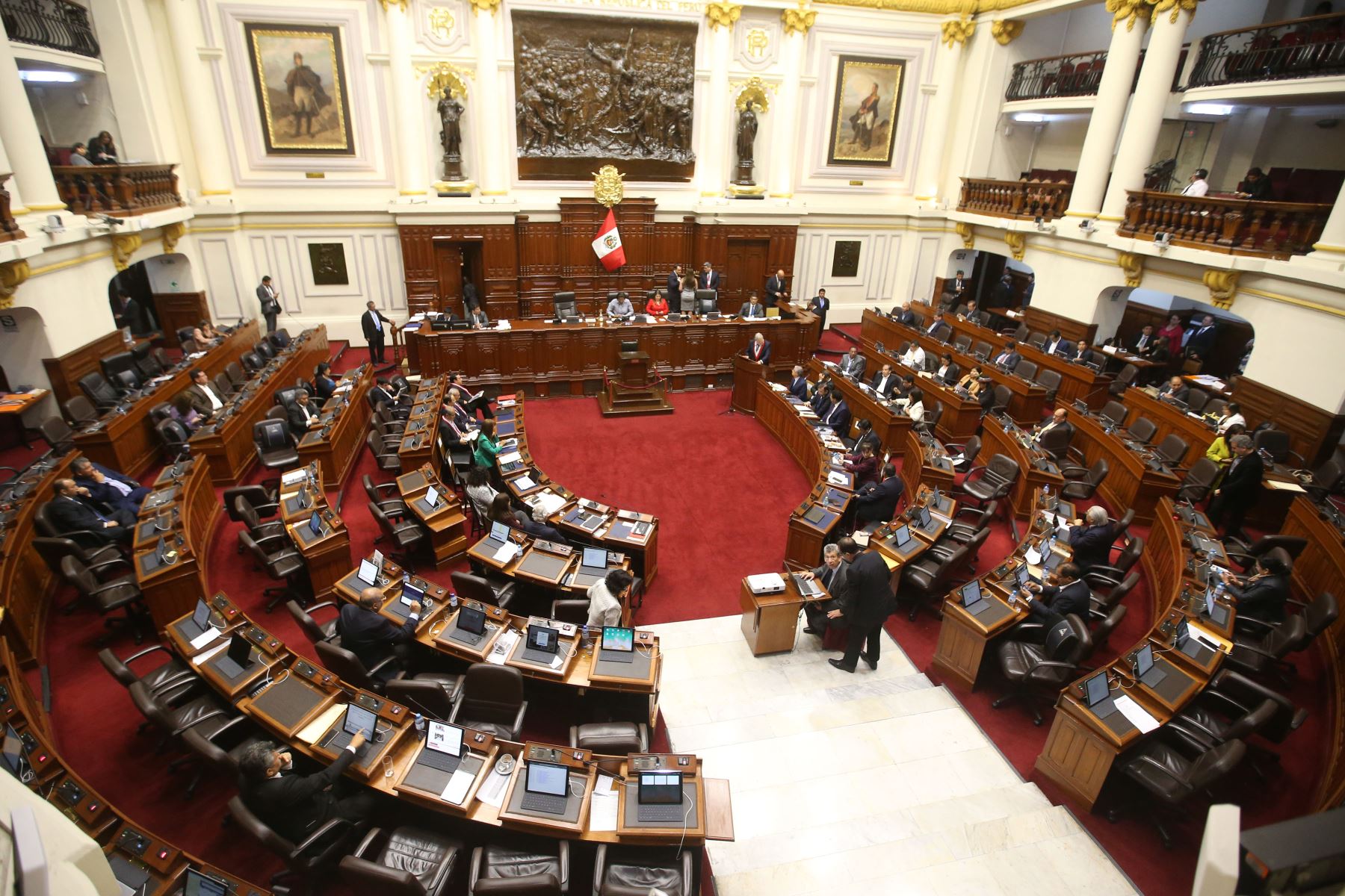 Eliminación de la inmunidad parlamentaria podría tratarse en el pleno del Congreso