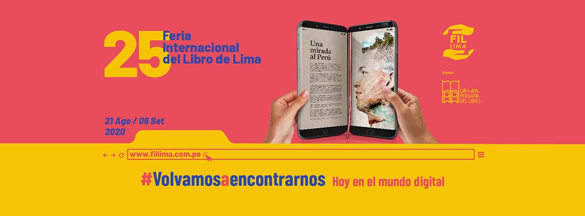 Feria Internacional del Libro de Lima 2020 será de manera virtual