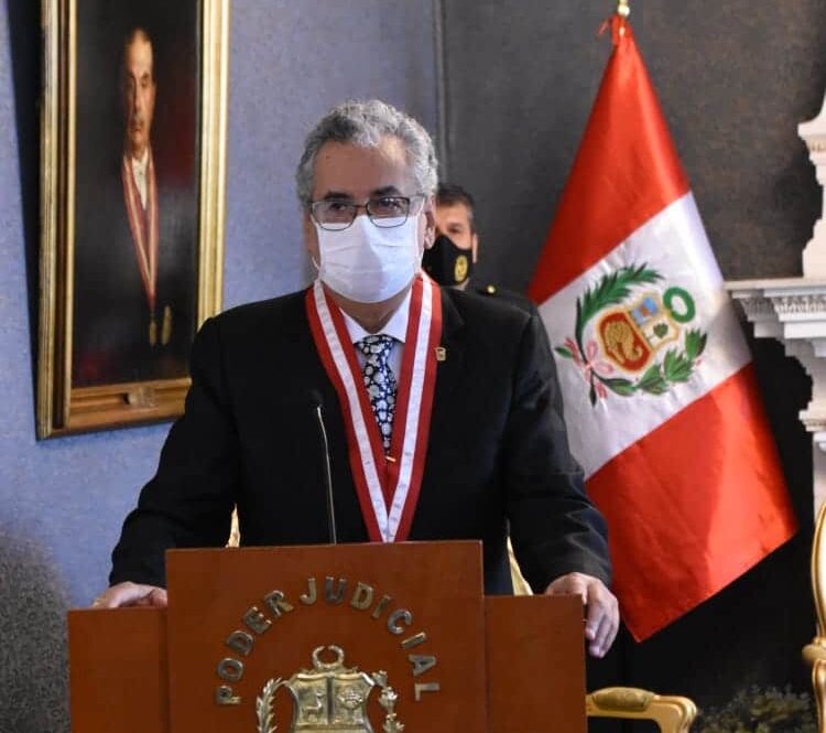José Luis Lecaros remarca labor cumplida por el Poder Judicial durante aislamiento obligatorio