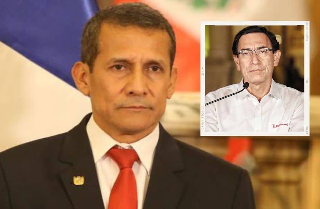 Ollanta Humala llamó síndrome de Estocolmo a la candidatura congresal de Vizcarra