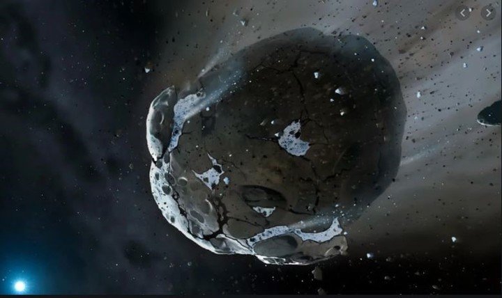 Investigadores hallaron agua en la superficie de dos asteroides