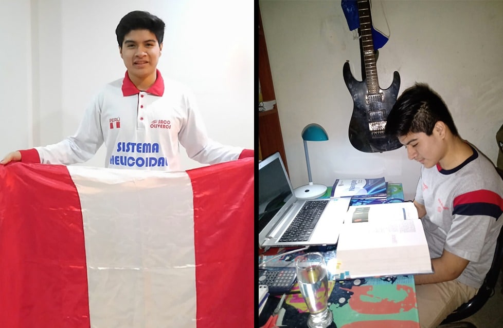 Estudiante peruano gana medalla internacional de oro en Física y sueña con llegar a la NASA