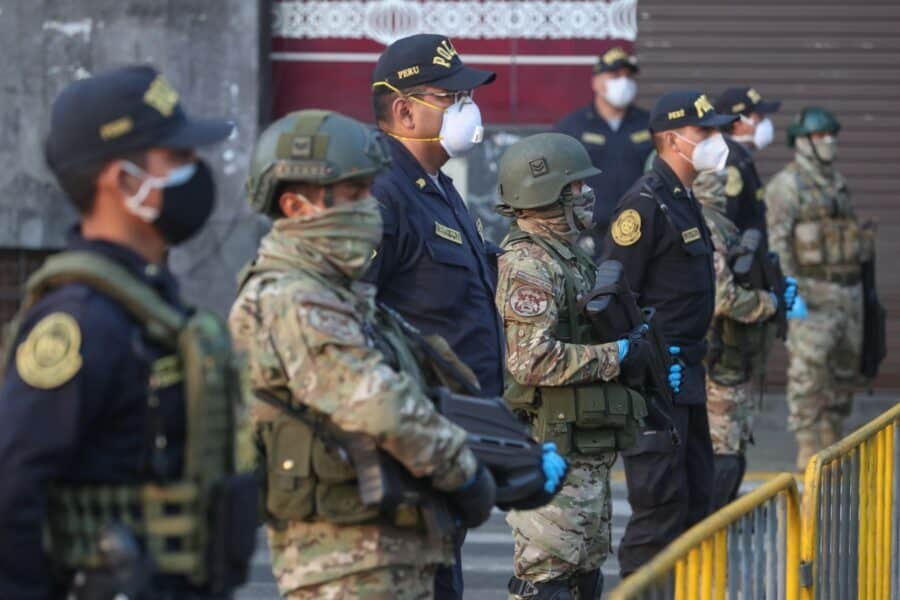 50 mil militares apoyarán a la Policía Nacional del Perú