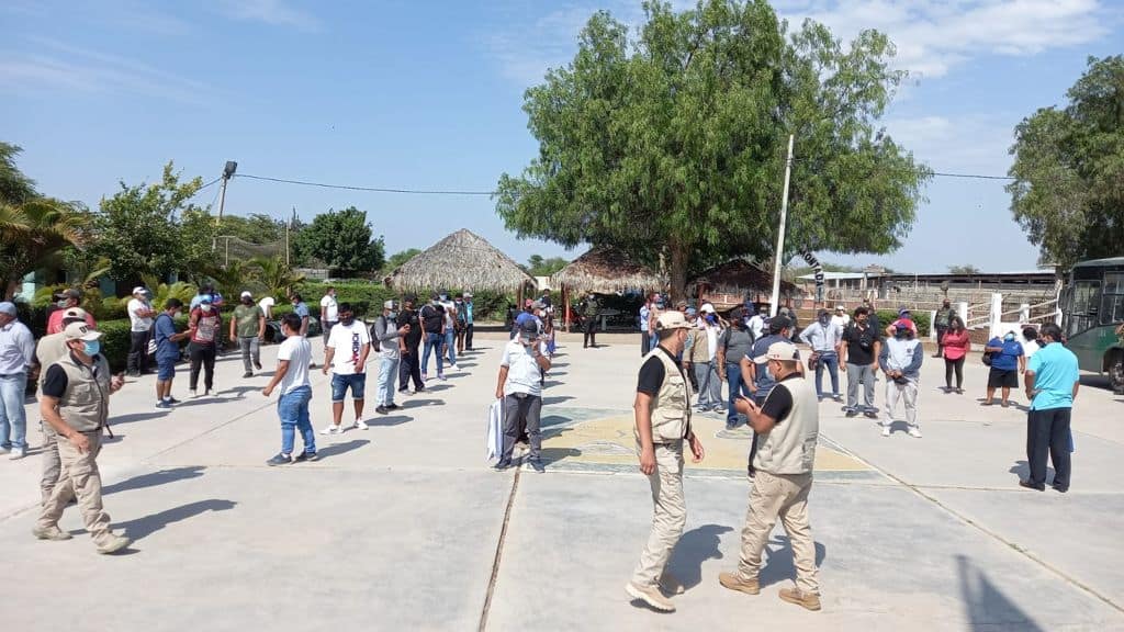 Alrededor de 50 infractores del estado de emergencia fueron detenidos por la policía en Chiclayo. Renan Rubio Ñiquen y Jairo Cieza Galvez fueron detenidos